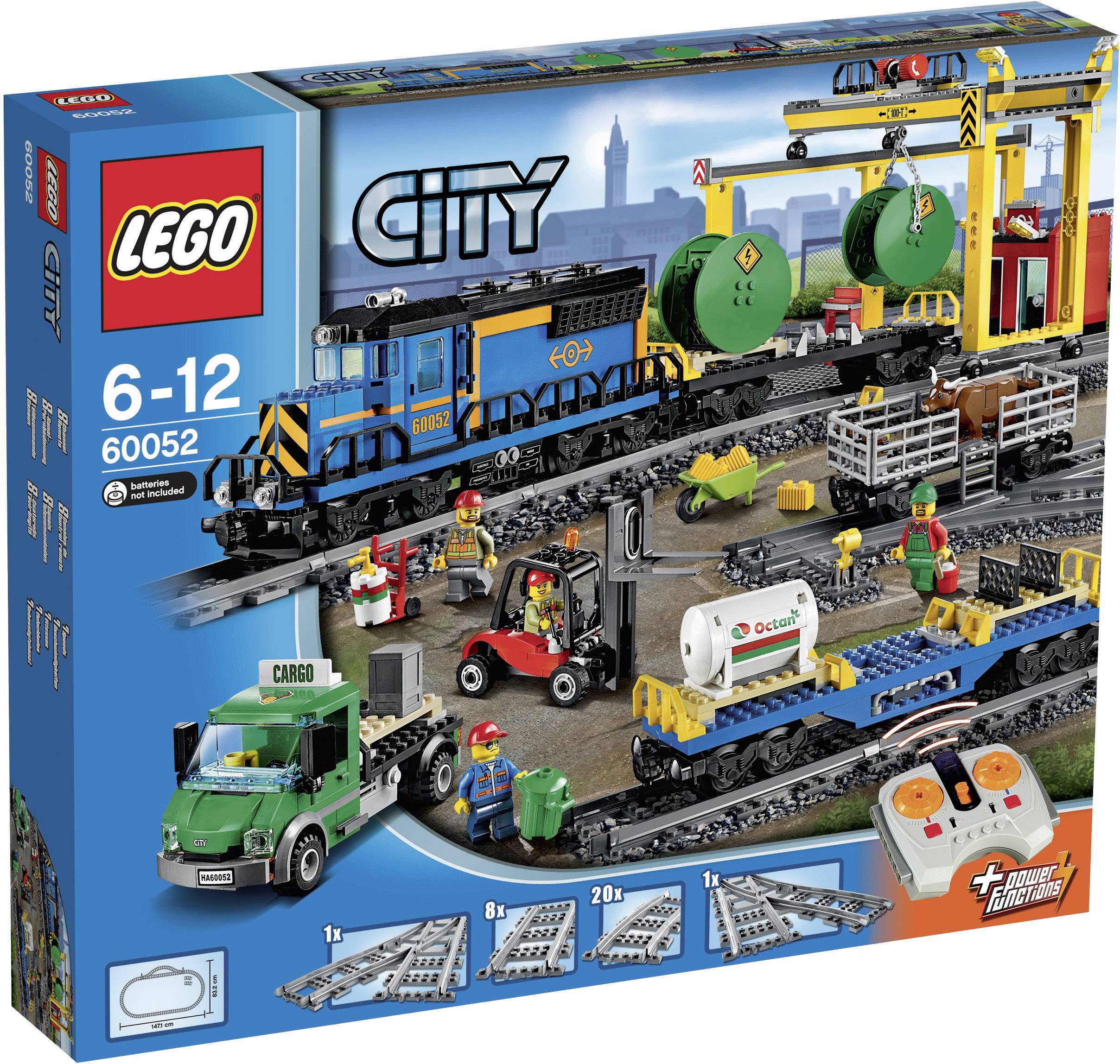 Lego city 60052 обзор