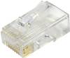 BEL Stewart Connectors 937-SP-3088R Modulaire stekker niet-afgeschermd voor ronde kabels Stekker, recht Aantal polen: 8P8C Glas (helder) 1 stuk(s)