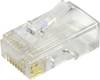 BEL Stewart Connectors 940-SP-3088 Modulaire stekker niet-afgeschermd voor platte kabels Stekker, recht Aantal polen: 8P8C Glas (helder) 1 stuk(s)