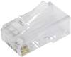 BEL Stewart Connectors SS-37000-002 Modulaire stekker niet-afgeschermd Cat.5e Stekker, recht Aantal polen: 8P8C Glas (helder) 1 stuk(s)