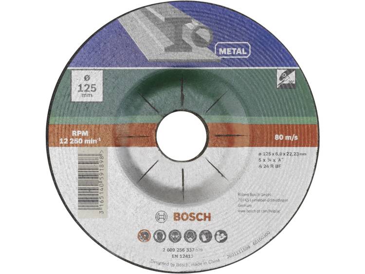 Bosch 2609256336 Afbraamschijf gebogen, metaal Ø 115 mm 1 stuks