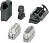 Phoenix Contact HC-EVO-A16UT-BWS-HH-M25-PLRBK Set met tulebehuizing, aanbouwbehuizing, schroefverbinding, pencontactinzet en buscontactinzet Inhoud: 1 set(s)