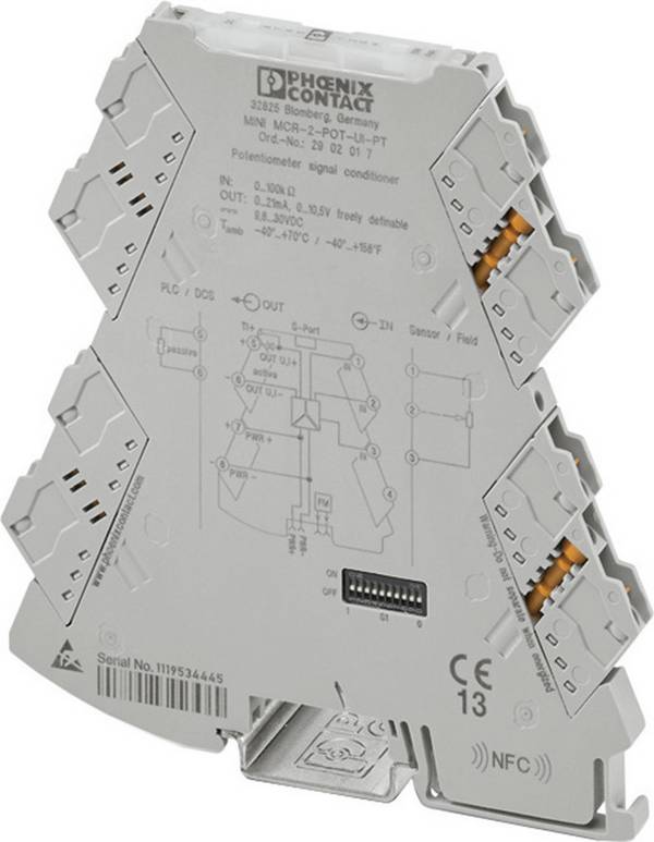 Phoenix Contact MINI MCR-2-POT-UI 2902016  1 stuk(s)