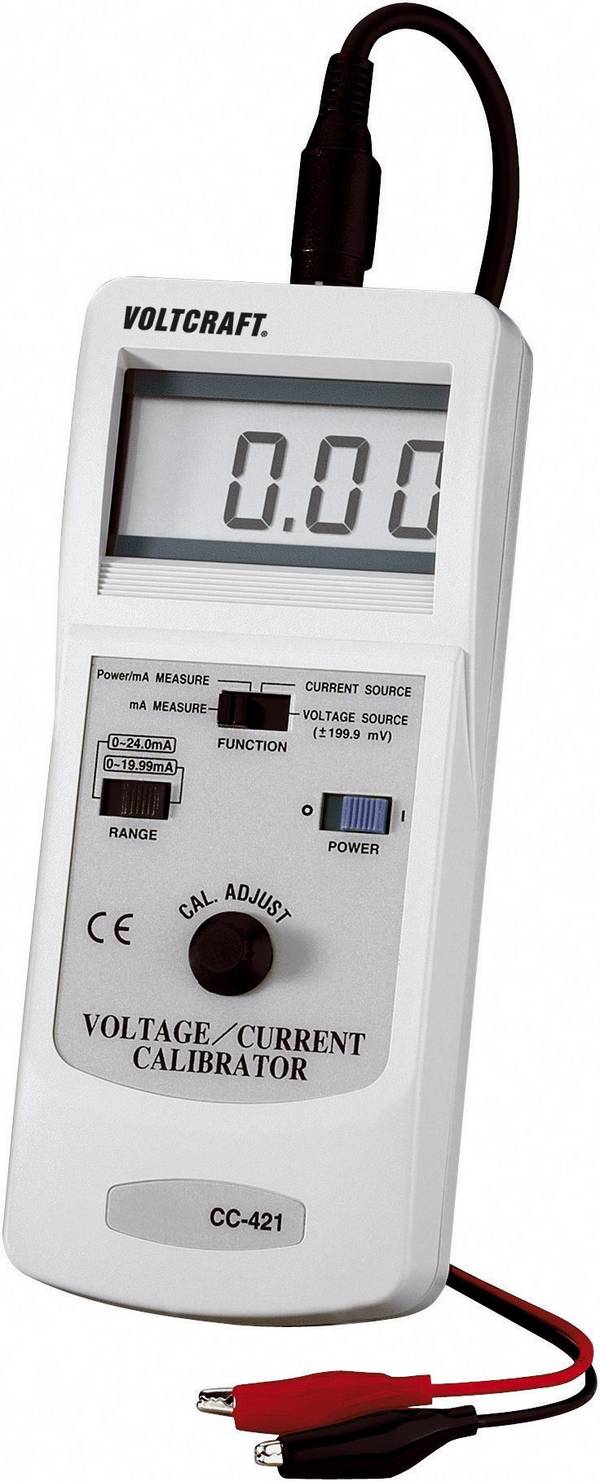 VOLTCRAFT CC-421 Kalibrator Kalibratie (DAkkS) Stroomsterkte, Spanning