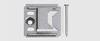 SWG Profiel houtklauw 6852102075 250 stuk(s) (b x h) 22.5 mm x 10.5 mm