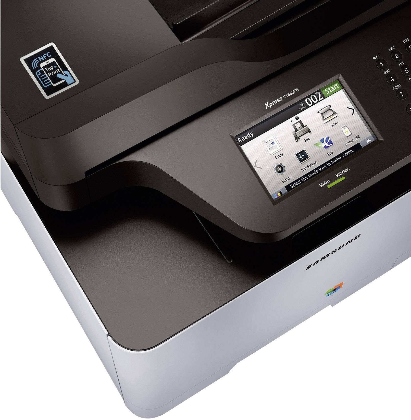 Multifunctionele laserprinter (kleur) Samsung Xpress C1860FW A4 Printen