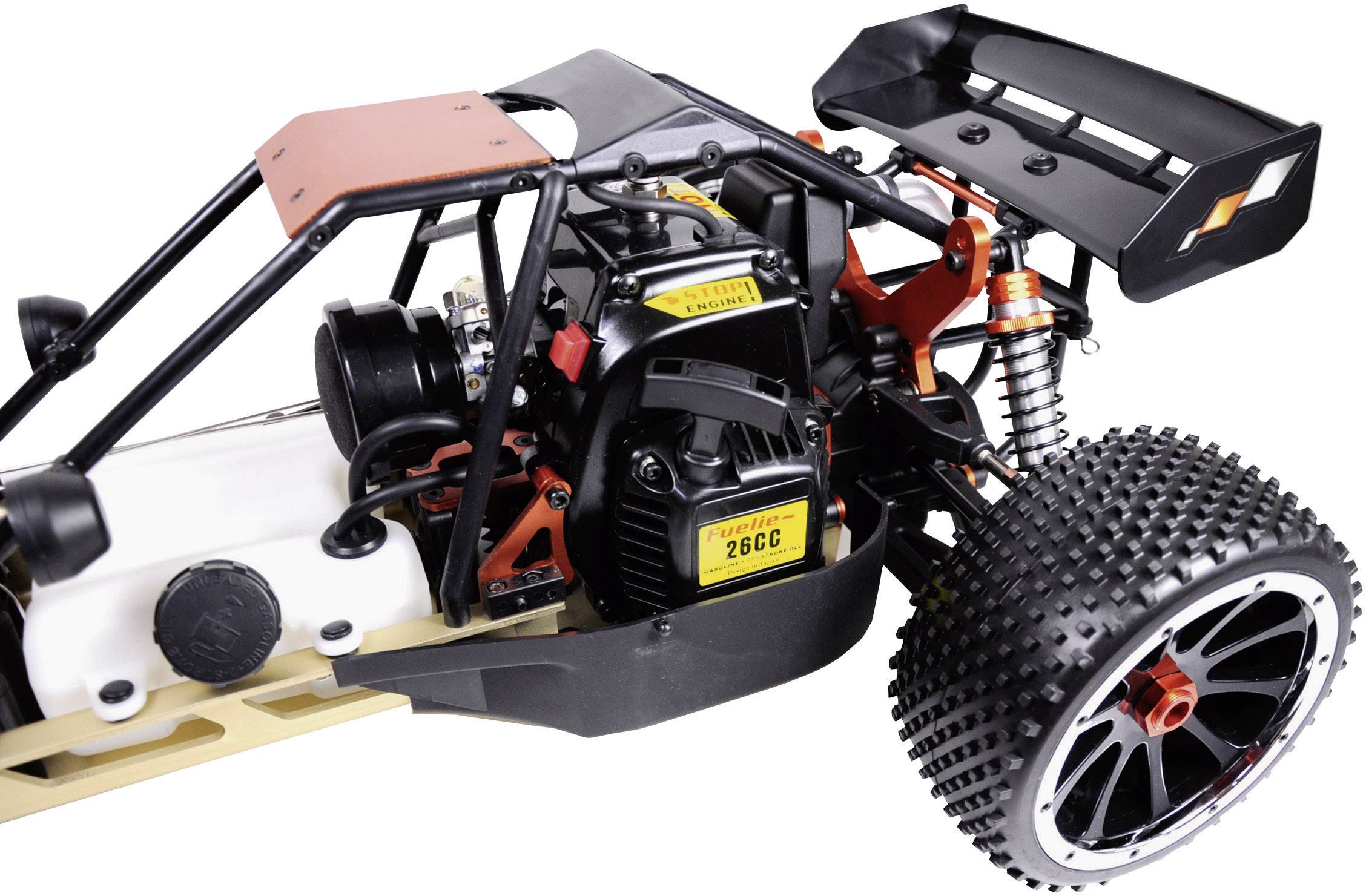 Uitstekend stil renderen Amewi Pitbull X 1:5 RC auto Benzine Buggy Achterwielaandrijving RTR 2,4 GHz  kopen ? Conrad Electronic