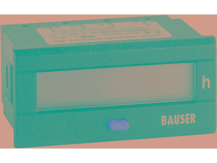Bauser 3800.3.1.0.1.2 Digitale timer, 12 24 V-DC Inbouwmaten 45 x 22 mm