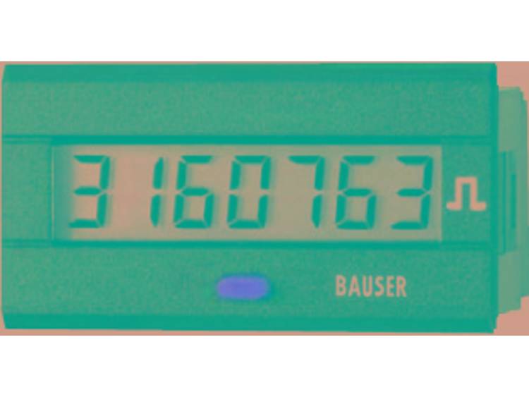 Bauser 3810.3.1.7.0.2 Digitale tijd- of impulsteller Nieuw! Twin-oplossing, 115 240 V-AC Inbouwmaten