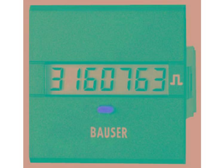 Bauser 3811.3.1.7.0.2 Digitale tijd- of impulsteller Nieuw! Twin-oplossing, 115 240 V-AC Inbouwmaten