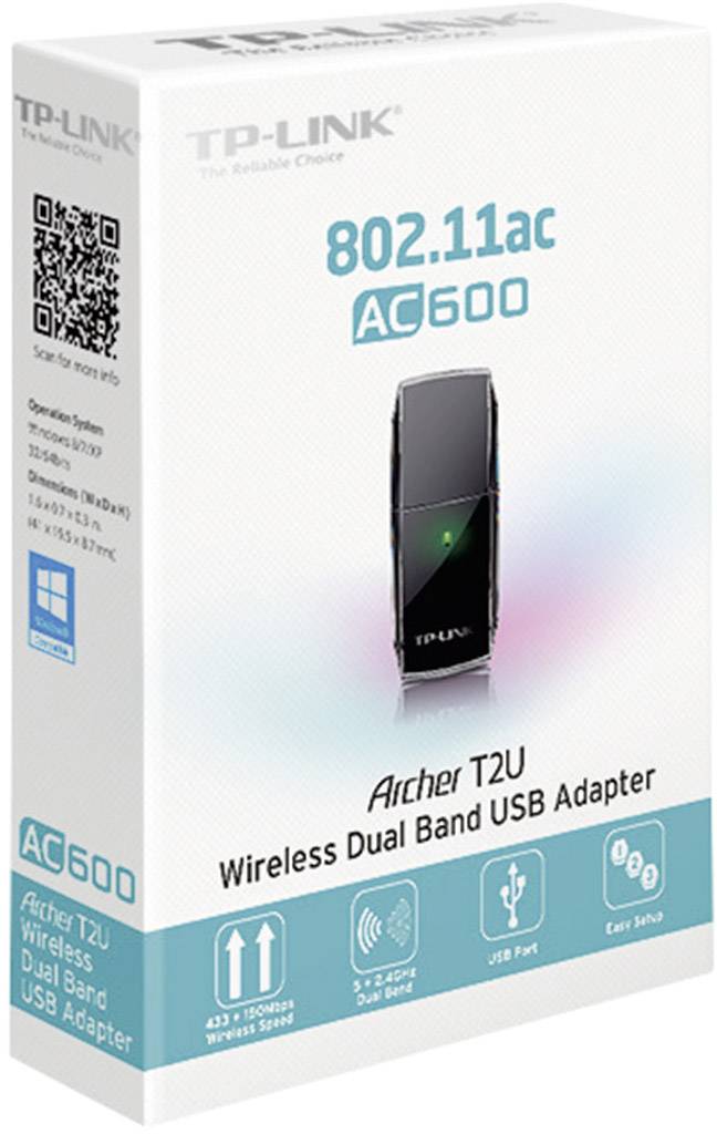 TP-LINK Archer T2U WiFi-stick USB-A 2.0 433 MBit/s-5