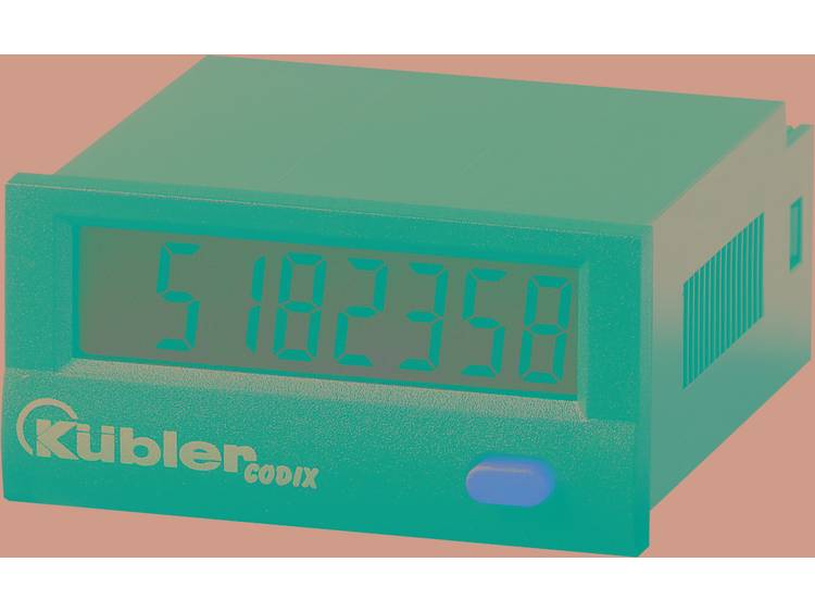 Kübler CODIX 130 LCD-schermteller Codix 130, Lithium batterij Inbouwmaten 45 x 22 mm