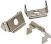 MH Connectors 2802-0001-04 2802-0001-04 Lip voor vergrendeling Zilver 1 stuk(s)