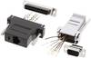 MH Connectors DA9-PMJ8-M-K-RC D-sub adapter D-sub stekker 9-polig - RJ45-bus 1 stuk(s)
