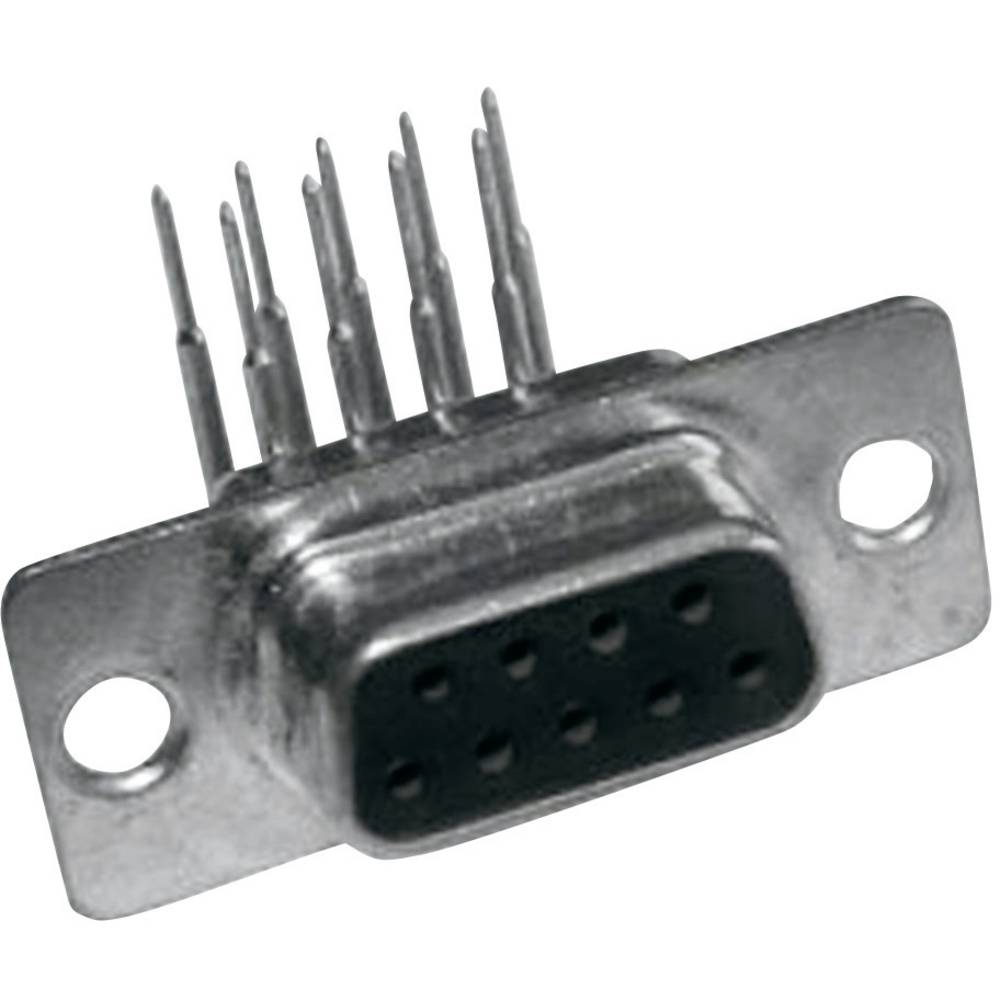MH Connectors MHDD9-F-T-B-M-RBM 2103-2200-11 D-sub female connector 90 ° Aantal polen: 9 1 stuk(s)