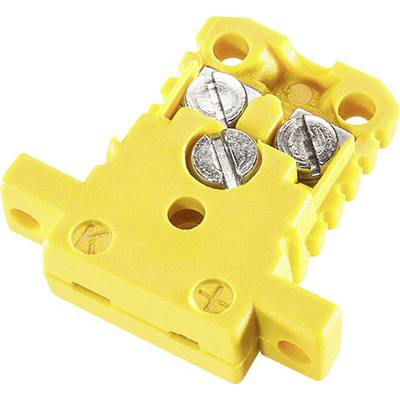 B + B Thermo-Technik 0220 0005 Miniatuur Koppelingsblik K-type geel NiCrNi Geel Inhoud: 1 stuk(s)
