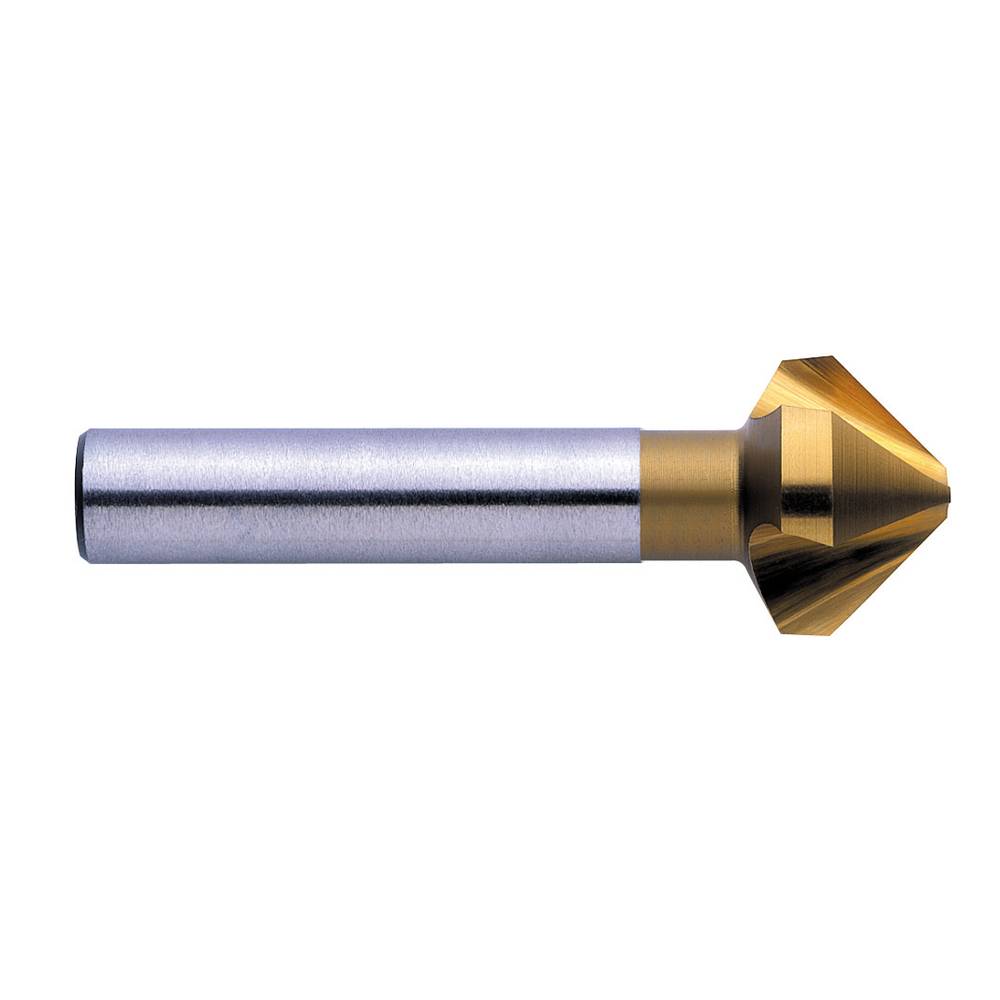 Exact 15713 Kegelverzinkboor 10.4 mm HSS-E TiN Cilinderschacht 1 stuk(s)