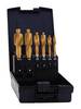 Exact 50818 Platte boor 6-delig 2.5 mm, 3.3 mm, 4.2 mm, 5 mm, 6.8 mm, 8.5 mm HSS TiN Cilinderschacht 1 set(s)
