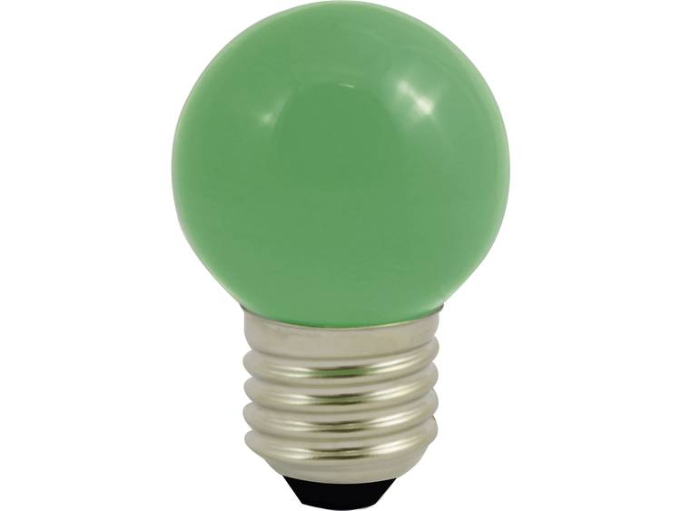 LightMe LED-lamp E27 Kogel 0.5 W Groen 230 V