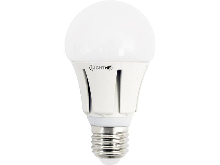 LightMe LED-lamp E27 Peer 10 W = 64 W Koudwit 230 V Inhoud 1 stuks