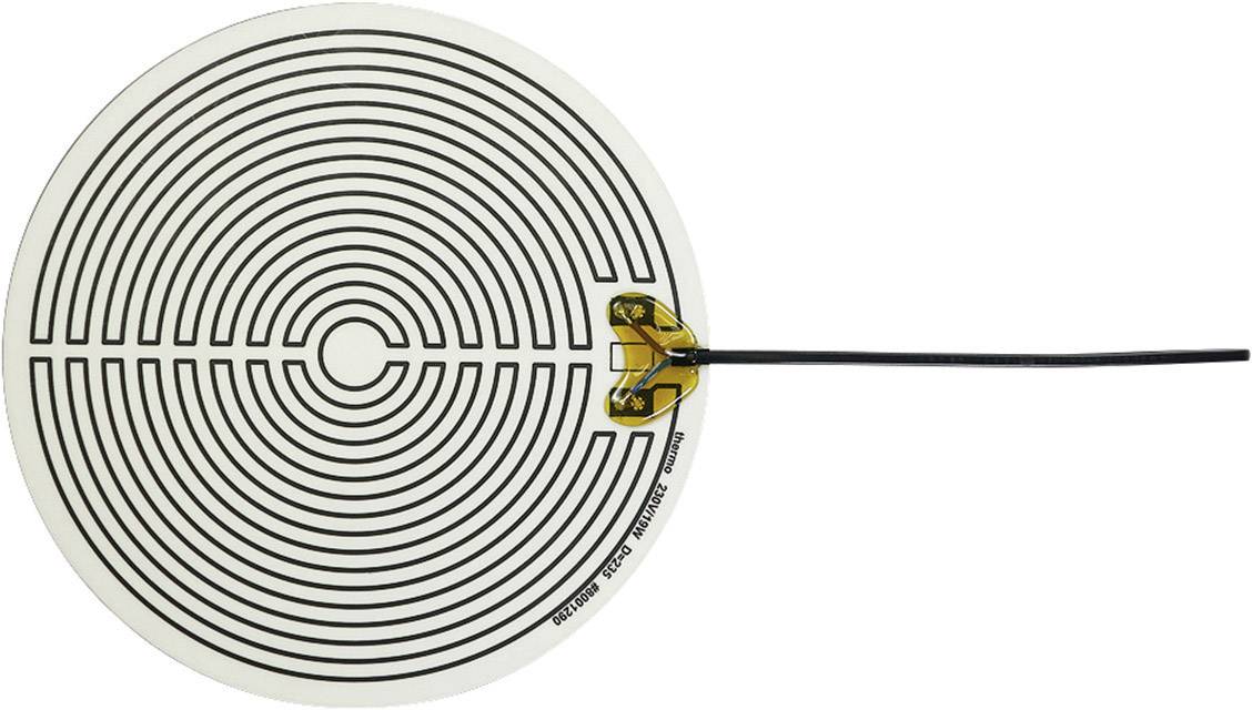 Thermo TECH Polyester Verwarmingsfolie Zelfklevend 230 V/AC 19 W Beschermingsklasse IPX4 (Ø) 235 mm