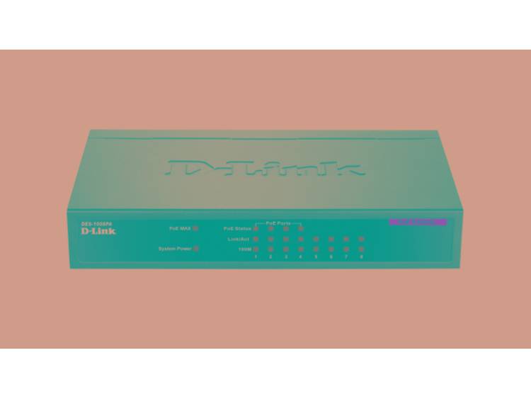 D-Link DES-1008PA netwerk-switch