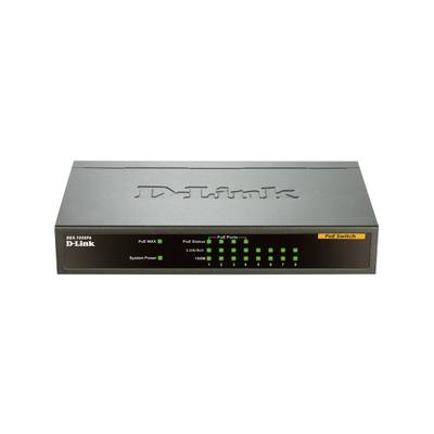 D-Link DES-1008PA Netwerk switch  8 poorten 100 MBit/s PoE-functie 