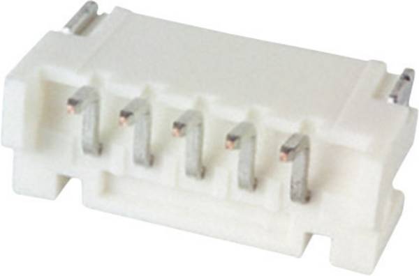 JST S5B-PH-SM4-TB (LF)(SN) Male header, inbouw (standaard) PH Totaal aantal polen: 5 Rastermaat: 2 mm Inhoud: 1 stuk(s)