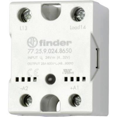 Finder Halfgeleiderrelais 77.25.8.230.8250 25 A Schakelspanning (max.): 240 V/AC Schakelend bij overbelasting 1 stuk(s)-0