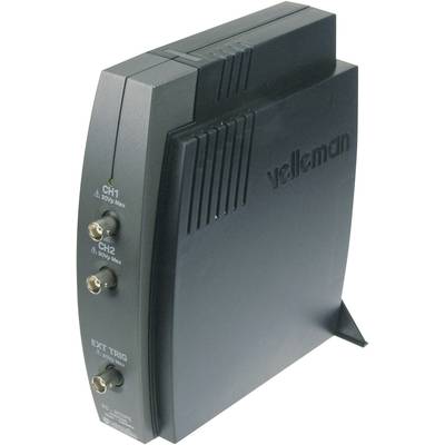 Velleman PCSU1000 USB-oscilloscoop  60 MHz 2-kanaals 50 MSa/s 4 kpts 8 Bit Digitaal geheugen (DSO), Spectrumanalyzer 1 s