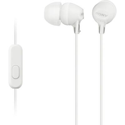 OORDOPJES SONY EX15AP MICROFOON WIT-0