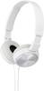 Sony MDR-ZX310 On Ear koptelefoon Kabel Wit Vouwbaar