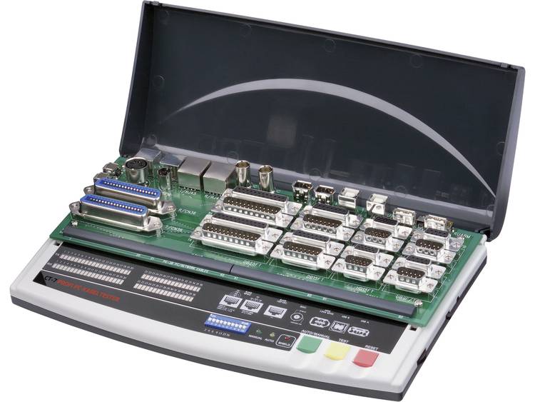 VOLTCRAFT CT-7 Kabel-testapparaat, kabeltester Geschikt voor 9-, 15-, 25-polig SUB-D, 15-polig SUB-H