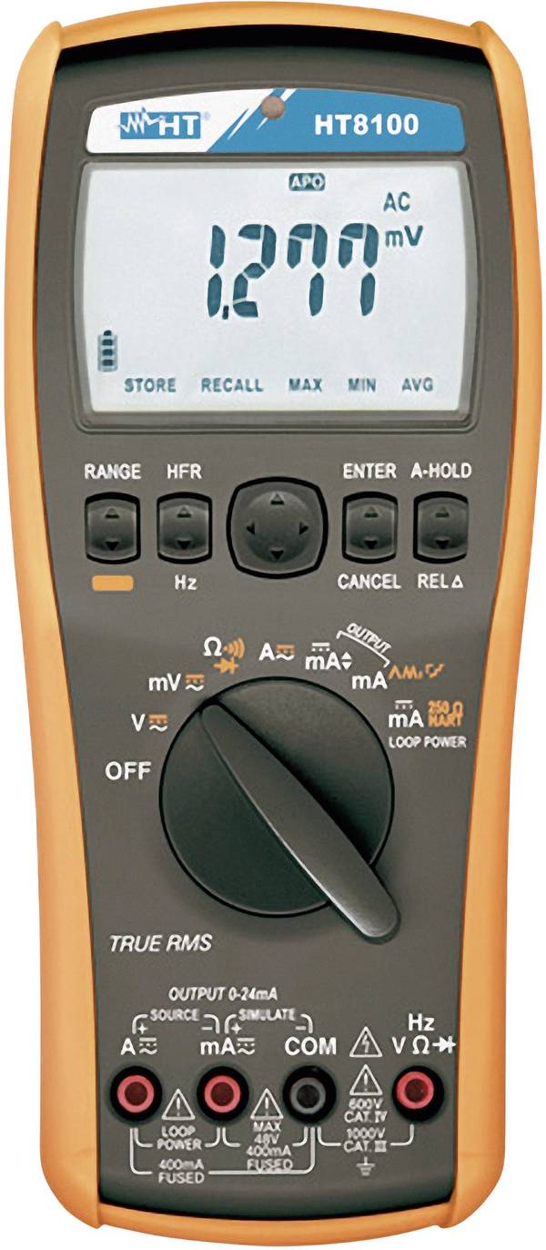 HT Instruments HT8100 Kalibrator Kalibratie (DAkkS) Spanning, Stroomsterkte, Weerstand, Frequentie