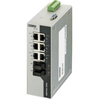 Phoenix Contact FL SWITCH 3006T-2FX Industrial Ethernet Switch   10 / 100 MBit/s  