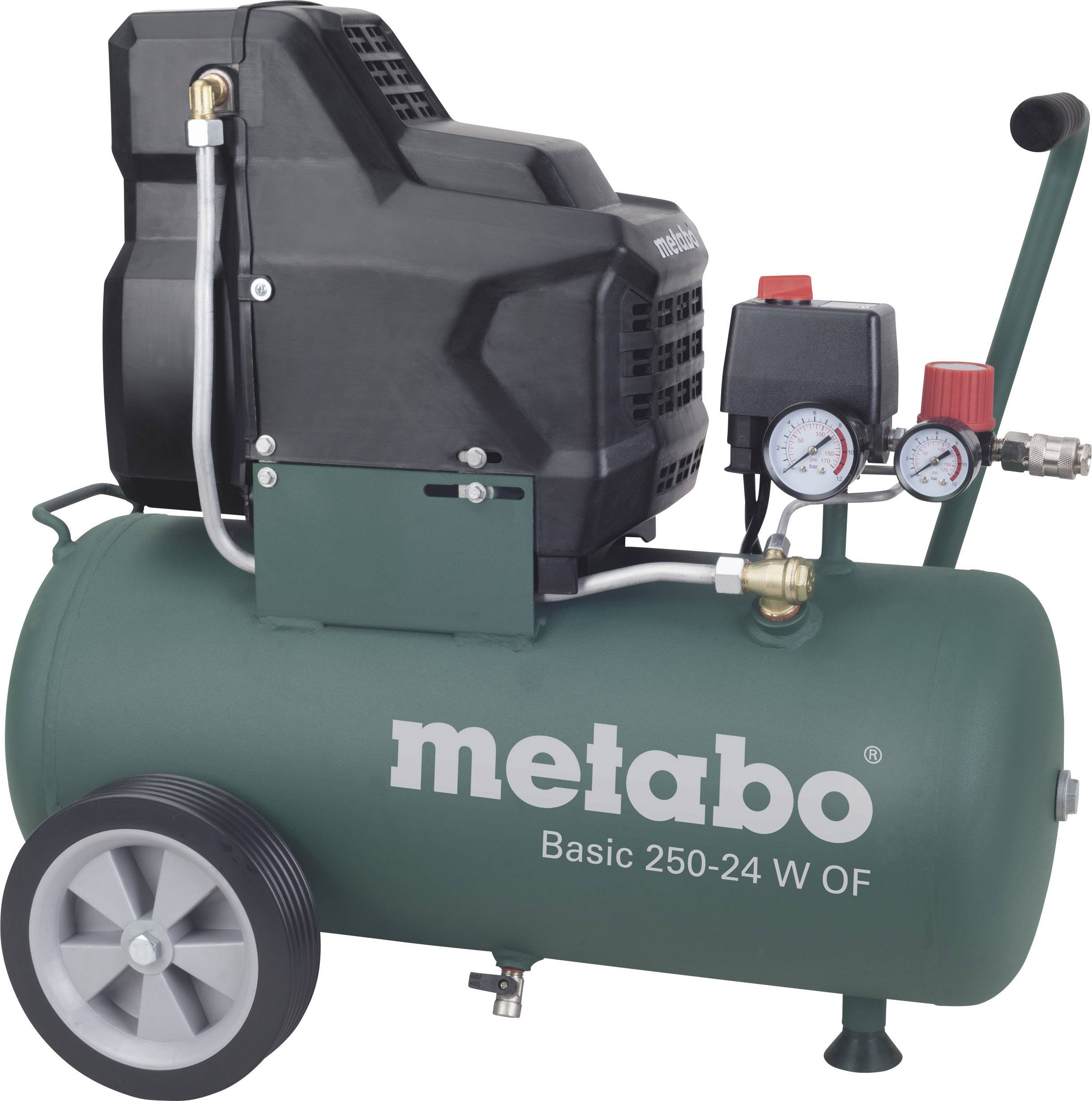 Metabo Pneumatische compressor Basic 250-24 W OF 24 l 8 bar