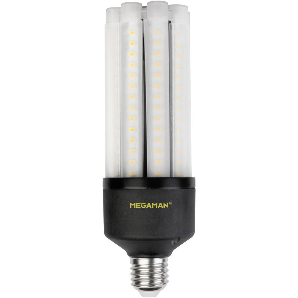 Megaman MM60724 LED-lamp Energielabel F (A - G) E27 Staaf 27 W = 50 W Neutraalwit (Ø x l) 63 mm x 188 mm 1 stuk(s)