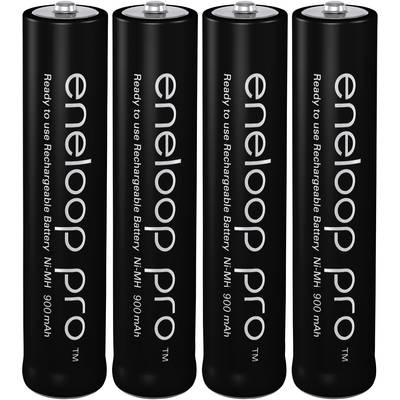 Panasonic eneloop Pro HR03 Oplaadbare AAA batterij (potlood) NiMH 900 mAh 1.2 V 4 stuk(s)