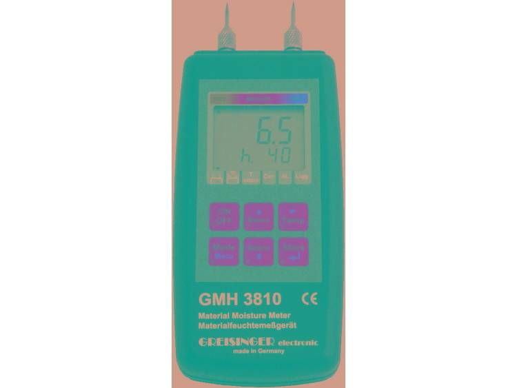 Greisinger GMH 3810 Meetapparaat voor materiaalvochtigheid, vochtigheidsmeter 4 à 100 %