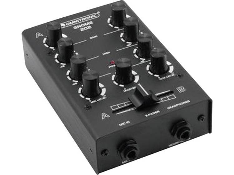 Omnitronic Gnome E-202 DJ-mixer