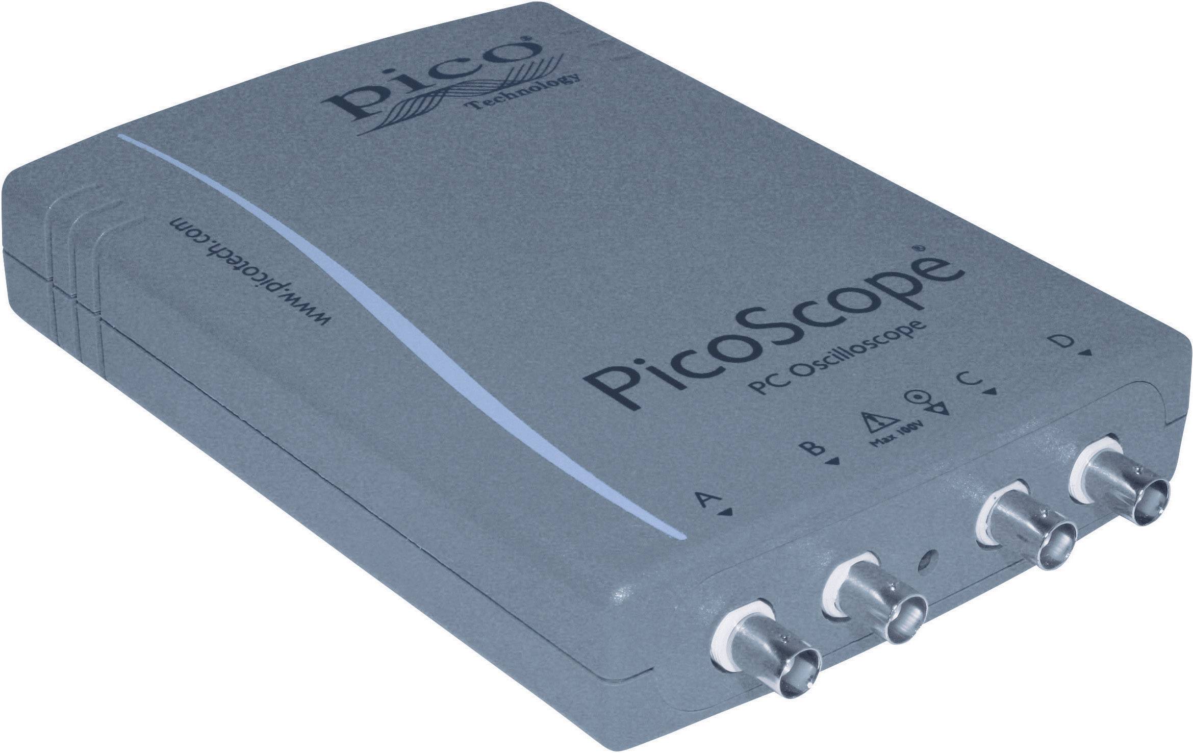 Pico Technology PP479 USB-oscilloscoop Kalibratie (SCS) 20 MHz 4-kanaals 80 MSa/s 32 Mpts 12 Bit Digitaal geheugen (DSO), Spectrumanalyzer 1 stuk(s)