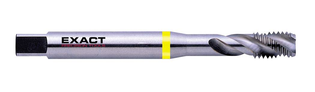 Exact 03081 Maschinengewindebohrer UNC 1/4"-20 HSSE WN Sackloch Machinetapboor UNC 1/4" 20 mm Rechtssnijdend DIN 2182 HS
