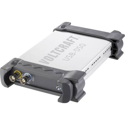 VOLTCRAFT DSO-2020 USB USB-oscilloscoop Kalibratie (ISO) 20 MHz 2-kanaals 48 MSa/s 1 Mpts 8 Bit Digitaal geheugen (DSO) 