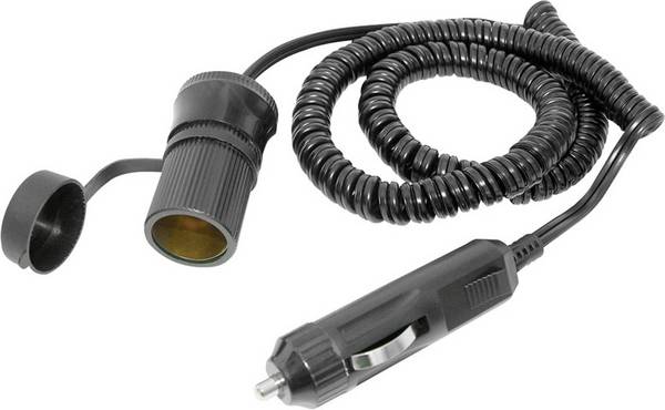 Eufab Verlängerungskabel 12V/10A 2.5m Verlengkabel 12 V/10 A, lengte 2,5 m Stroombelasting (max.): 10 A  Verlengkabel 12 V=