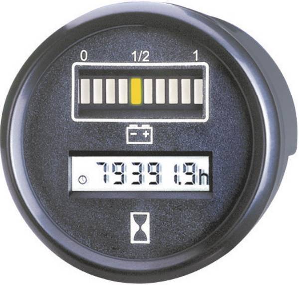 Bauser 830/008-028-0-1-003-1010 24VDC 1,73V/Z Digitaal inbouwmeetapparaat 0 - 99999.9 h