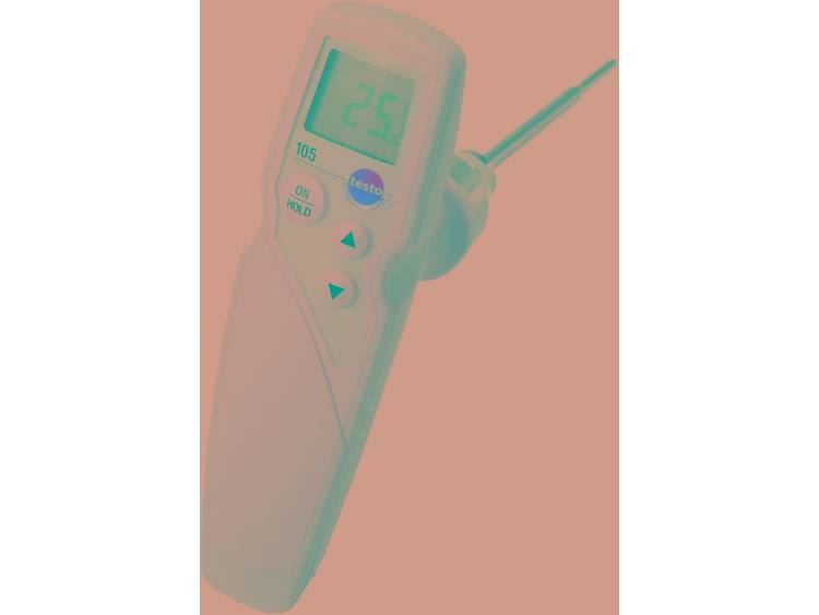 testo 105 Insteekthermometer (HACCP) Meetbereik temperatuur -50 tot 275 °C Sensortype: K