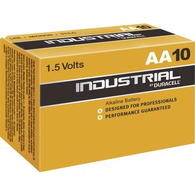 AA batterij (penlite) Duracell Industrial LR6 Alkaline   100 stuk(s)