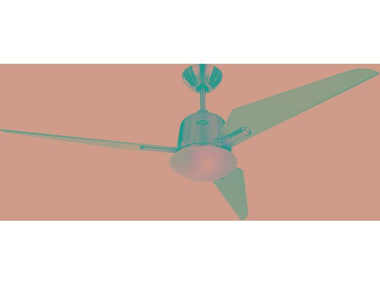 Plafondventilator Eco Aviatos, zilver, 132 cm