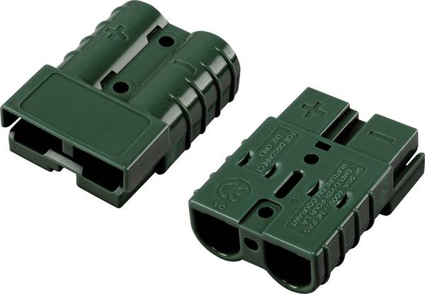 TRU COMPONENTS 50A-hoogstroom-batterijconnector Groen Inhoud: 1 stuk(s)