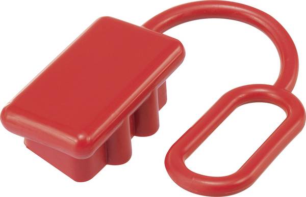 TRU COMPONENTS Stofkap voor 50A-hoogstroom-batterijstekker Rood Inhoud: 1 stuk(s)